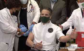 Cuomo receives Johnson and Johnson vaccine, says state should have enough shots for all NY'ers to be eligible by May