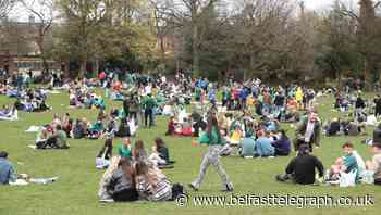 St Patrick’s Day parties cleared from Belfast park