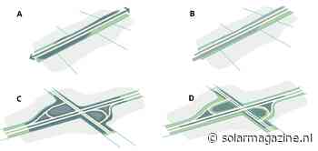'Praatplaatjes' zonnepanelen langs A6: golvend lint, streepjescode, landart of kralensnoer - Solar Magazine