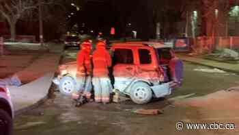 4-vehicle crash in Saskatoon leads to impaired charges - CBC.ca