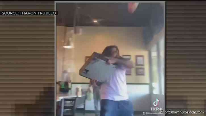 Video: Customer Angry Over Wing Order Throws Cash Register Through Restaurant Window