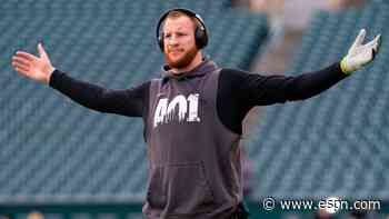 Carson Wentz's No. 1 fan reveals the Colts quarterback's new jersey number