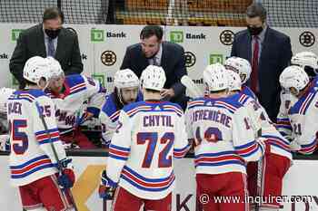 The Latest: Coaching staff of NY Rangers in COVID protocol - The Philadelphia Inquirer