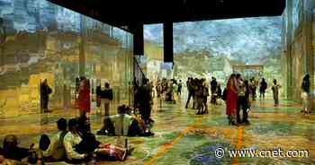 Immersive Van Gogh puts you inside the artist's paintings video     - CNET