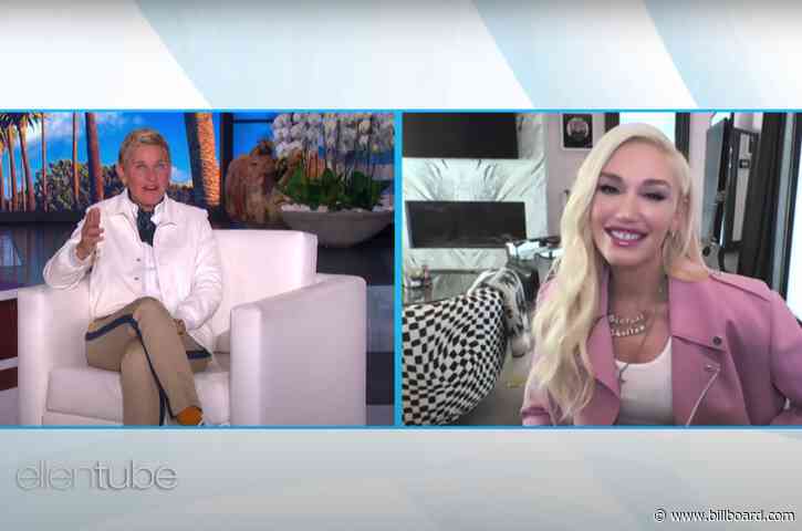 Gwen Stefani Jokingly Invites Ellen to Be Her Maid of Honor, Complete With Mauve Bridesmaid Dress