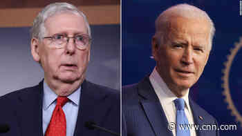 McConnell calls out Biden's vaccine timeline after ignoring Trump's