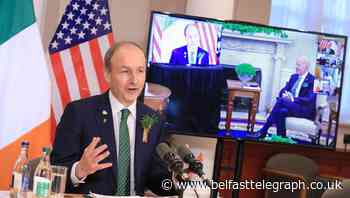 US president and Irish premier reaffirm ‘deep, historic partnership’