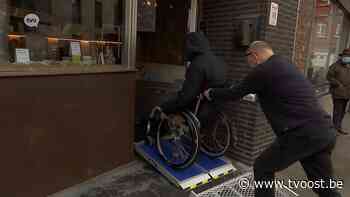 Handelszaken Dendermonde toegankelijker voor mensen met een beperking - TV Oost