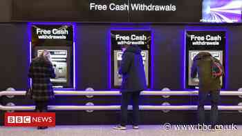 ATM withdrawals drop by £37bn during year of Covid