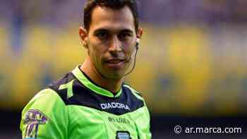 Facundo Tello, árbitro del Boca - River - Marca Claro Argentina