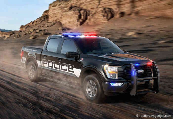 2021 Ford F-150 Police Responder gets faster