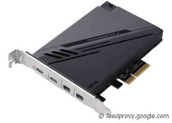 ASUS unveils new ThunderboltEX 4 expansion card