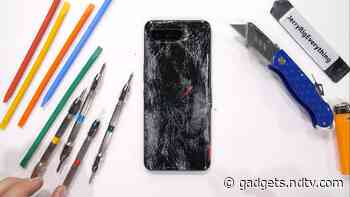 Asus ROG Phone 5 Fails Durability Test Miserably, Breaks Under Hand Pressure