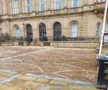 Blackburn town centre gets a makeover and clean up