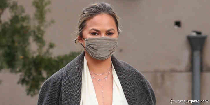 Chrissy Teigen Channels 'Star Wars' In Her Look During Grocery Run
