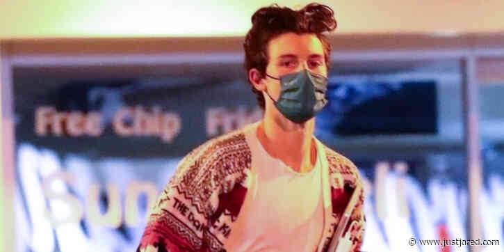 Shawn Mendes Makes Quick Dash to His Car After Late-Night Meeting
