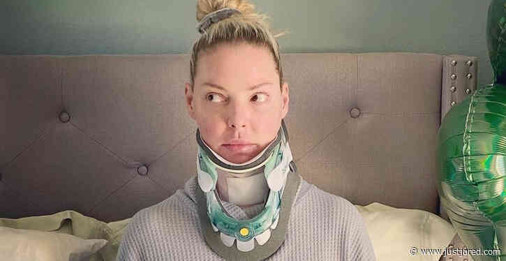 Katherine Heigl Wears Neck Brace After Undergoing Surgery Following 'Excruciating' Neck Injury