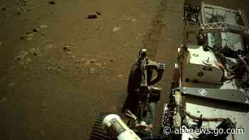 Mars rover sends back grinding, squealing sounds of driving