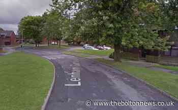 Youths throw things at home on Lenhem Gardens, Breightmet