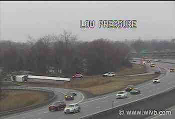 Tractor trailer crash closes ramp from I-290 EB to Niagara Falls Boulevard