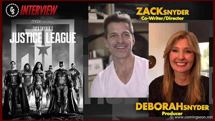CS Video: Zack & Deborah Snyder Talk Zack Snyder’s Justice League