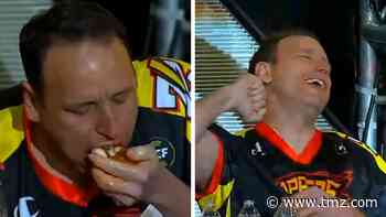 Joey Chestnut Devours 33 Boneless Wings In 90 Seconds, Out-Eats Pro Football Players!