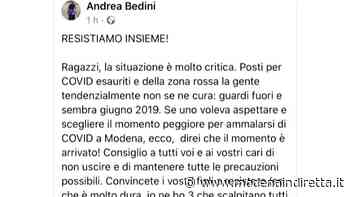 Modena, l'allarme: “Sostanzialmente esauriti i posti letto per Covid” - modenaindiretta.it