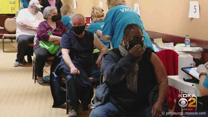 ‘We See People Tearing Up’: People Relieved To Get Their Second Dose Of COVID-19 Vaccine At PNC Park Clinic