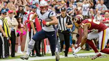 Source: Patriots agree to deal TE Izzo to Texans