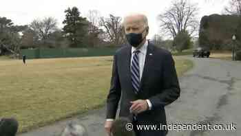 Bizarre QAnon conspiracy theory claiming Biden faked White House appearance shared by thousands