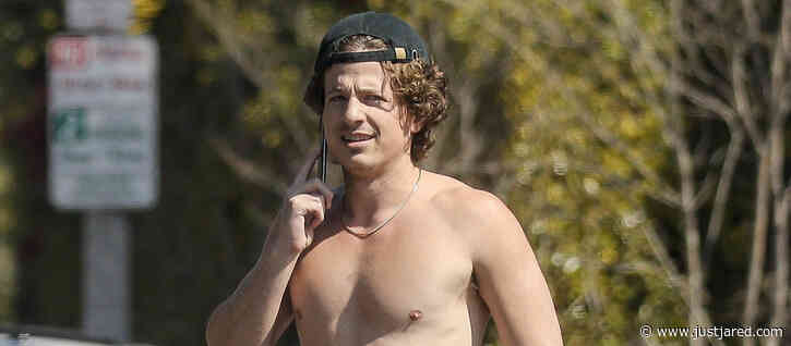 Charlie Puth Puts His Buff Body on Display After His Workout