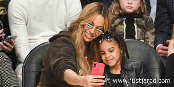 Blue Ivy Carter Drinks Out of Her First Grammy Award!