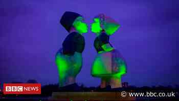 A green glow for St Patrick's Day around the world