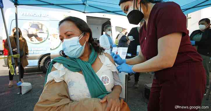 California has record-breaking week of COVID vaccinations - Los Angeles Times