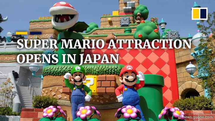 Super Mario theme park opens in Japan's Universal Studios - South China Morning Post