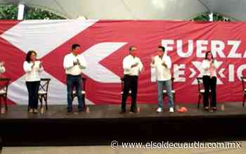Cuernavaca: Sergio Estrada, candidato oficial de Fuerza por México - El Sol de Cuautla