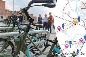 Gentse regio krijgt nieuw systeem met 600 deelfietsen: één euro voor een hele dag