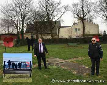 War memorial bench branded 'potential head trap' for children