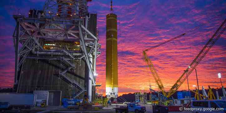 Watch NASA test-fire the world's most powerful rocket stage - a critical step towards the next moon mission