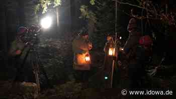 Bayerisches Fernsehen in Lam - Der Schmidt Max tappt im Dunkeln - idowa