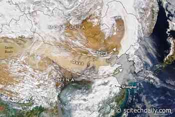 Massive Plume of Sand and Dust Has Blanketed Northern China