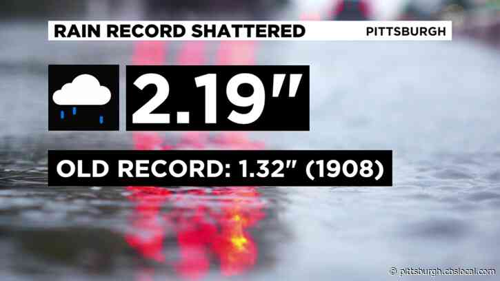 Pittsburgh Weather: Sunny Day Follows Day Of Record Daily Rainfall