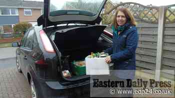 Anne Larner of Food and Beverage Buggies helping Hethersett - Eastern Daily Press