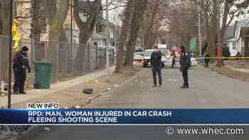 2 arrested following car chase, shooting