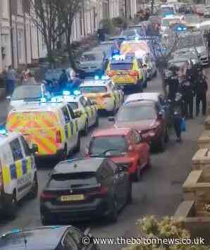 Updates - police cordon off Avondale Road in Darwen