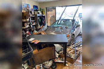 Driver smashes through Saskatoon storefront - CKOM News Talk Sports