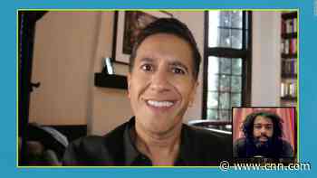 See how 'Hamilton' star reacts to Dr. Gupta's surprise PSA rap