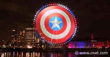 The Falcon and the Winter Soldier celebration splashes Cap's shield across globe     - CNET