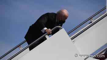 White House says Biden is '100% fine' after he tripped boarding Air Force One