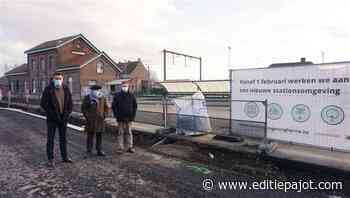 HERNE – Werken stationsomgeving verlopen vlot en op schema - Editiepajot